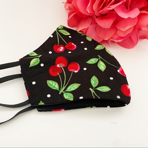 3/$25 Triple Layer Handmade Face Mask - Picture 4 of 4